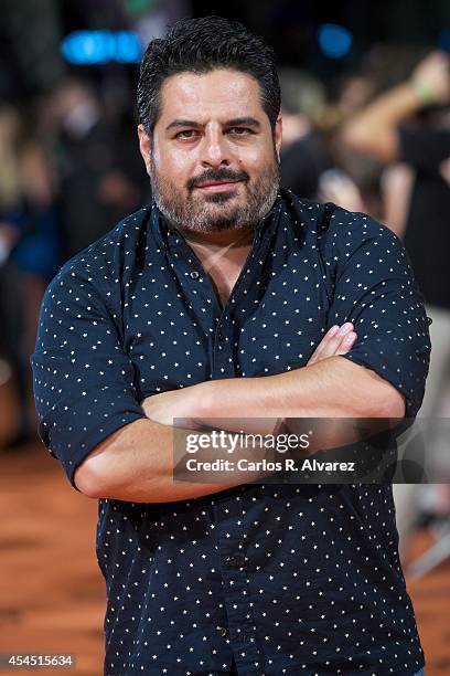 Jalis de la Serna attends "Vivo Cantando" premiere at the Principal Theater during the FesTVal 2014 day two on September 2, 2014 in Vitoria-Gasteiz,...