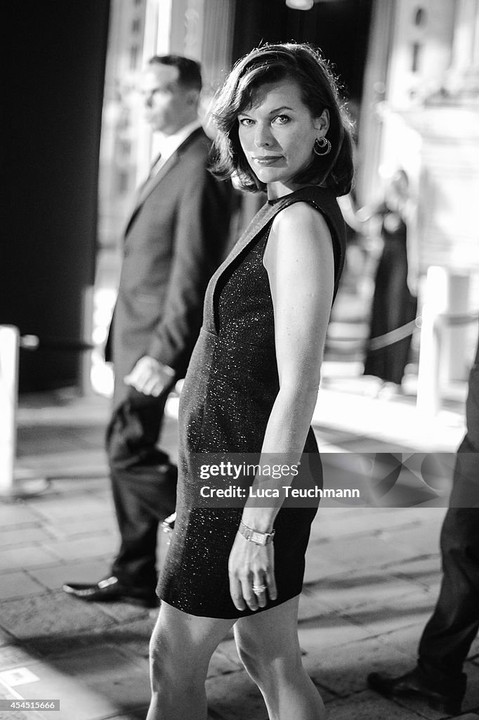 Jaeger-LeCoultre Gala Dinner - Arrivals - 71st Venice Film Festival