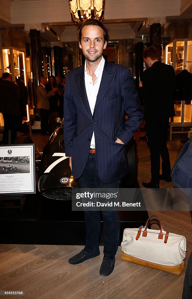 Belstaff By Goodwood Celebration Co-Hosted By Max Chilton And The Earl of March