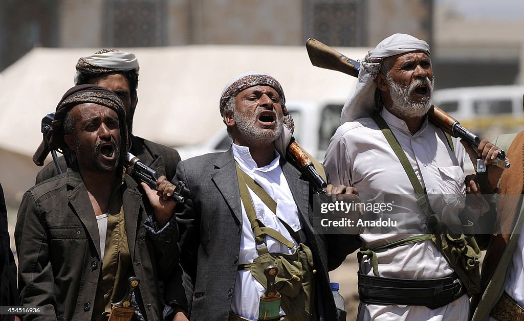 Anti-government protest in Sanaa