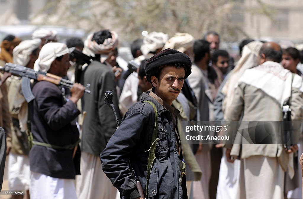 Anti-government protest in Sanaa