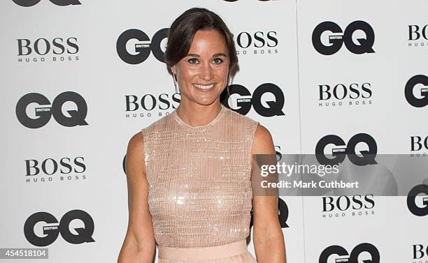 Pippa Middleton attends the GQ Men of the Year awards at The Royal Opera House on September 2, 2014 in London, England.