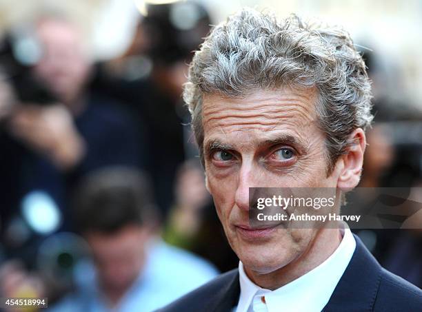 Peter Capaldi attends the GQ Men of the Year awards at The Royal Opera House on September 2, 2014 in London, England.