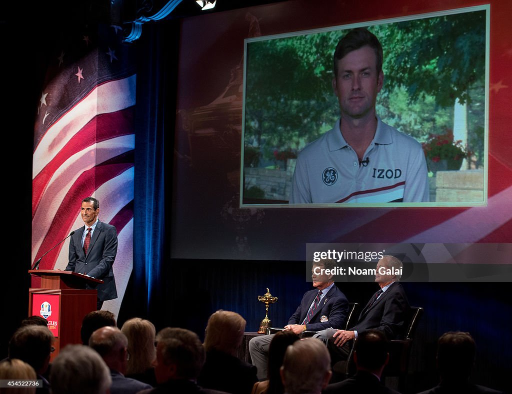 U.S. Ryder Cup Captain's Picks News Conference