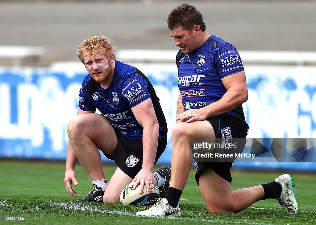 Canterbury Bulldogs Training Session