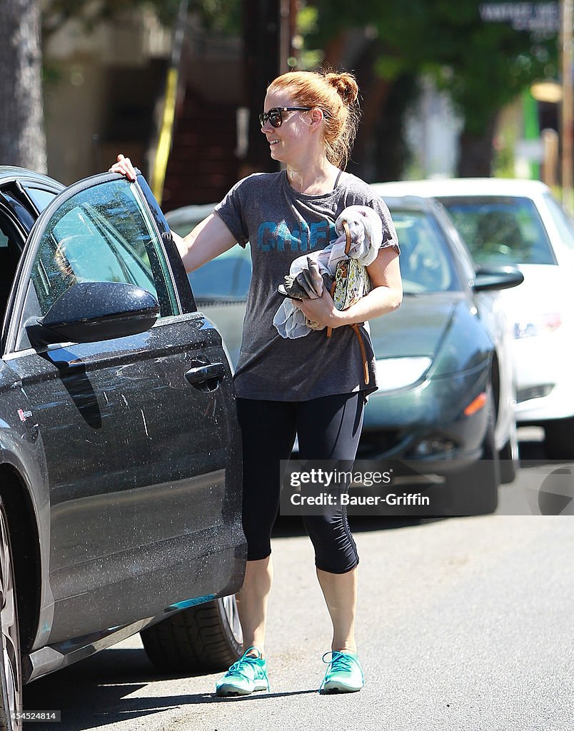 Celebrity Sightings In Los Angeles - September 02, 2014