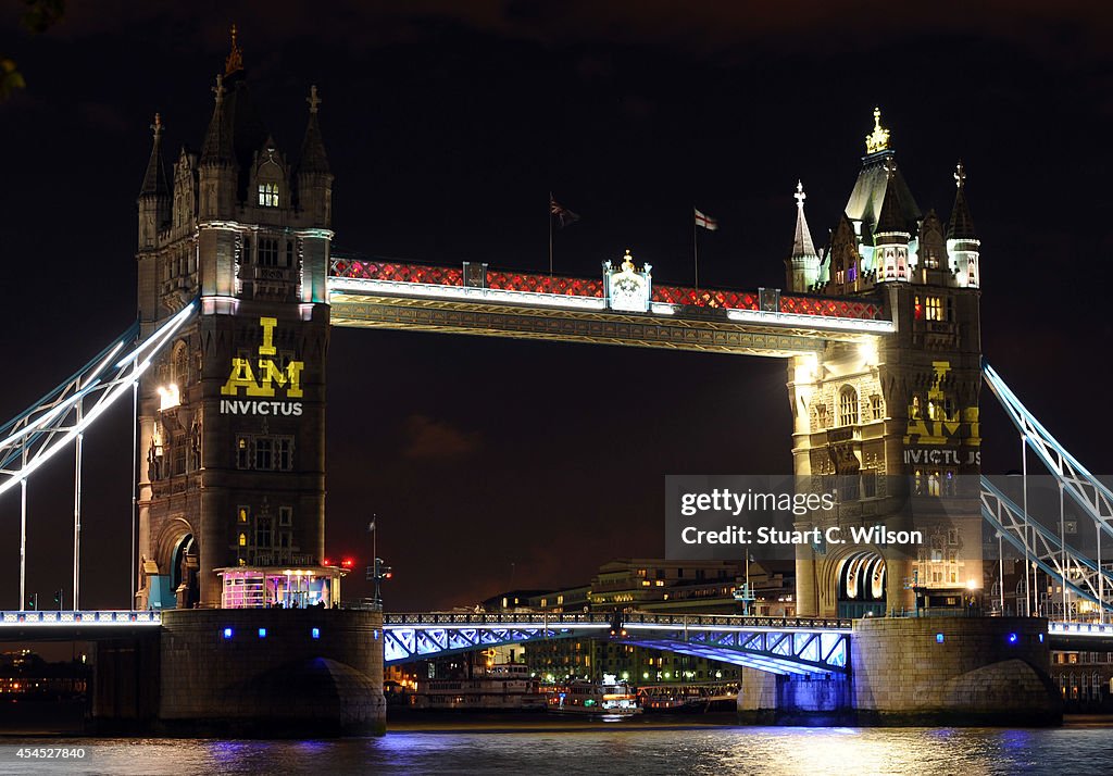 Invictus Games Tower Bridge Projection "1 Week to Go"