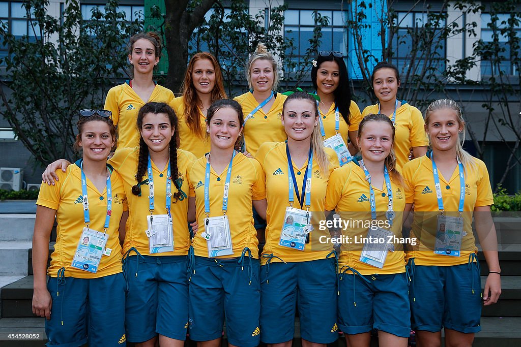 Photo Call For Australian Team Of 2014 Youth Olympic Games