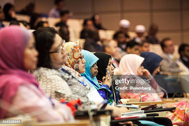 Delegates attend a seminar at the Global Islamic Finance Forum in Kuala Lumpur, Malaysia, on Wednesday, Sept. 3, 2014. The forum runs through Sept....