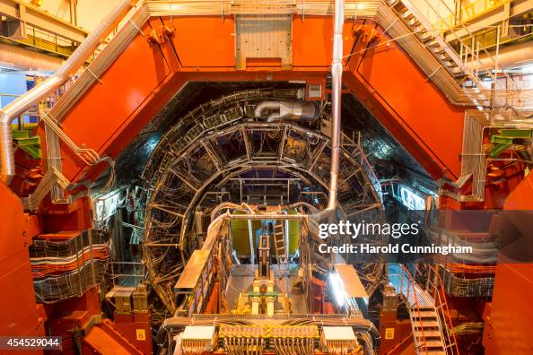 Cern Alice The ALICE detector, part of the CERN LHC experiment on September 2 ...
