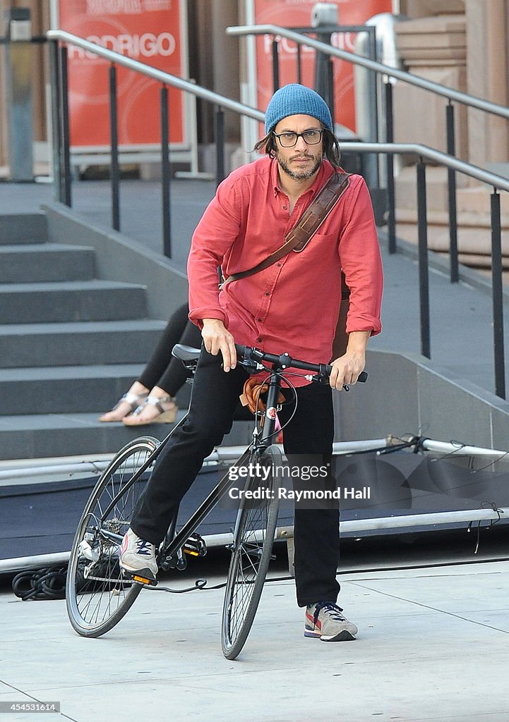 Celebrity Sightings In New York City - September 02, 2014