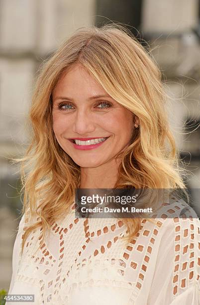 Cameron Diaz attends a photocall for "Sex Tape" at the Corinthia Hotel London on September 3, 2014 in London, England.