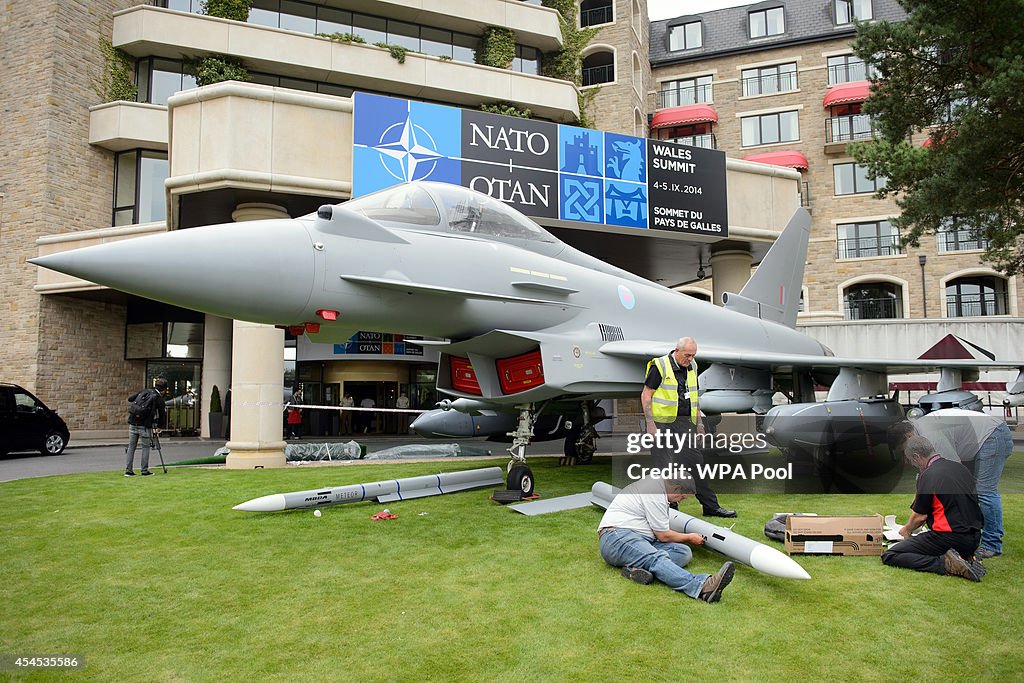 Final Preparations Before Nato Summit 2014