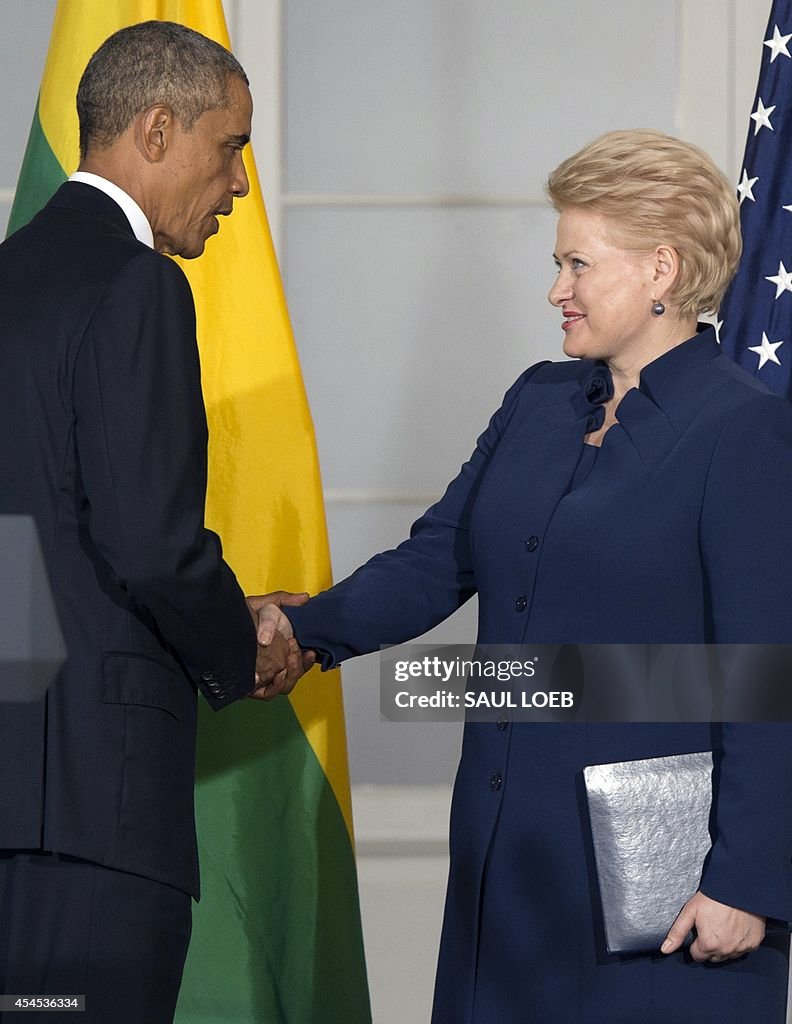 ESTONIA-US-OBAMA-DIPLOMACY