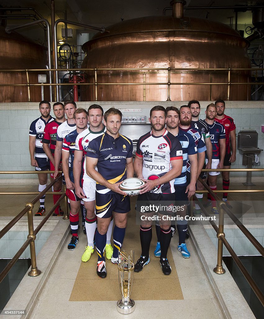 2014/15 Greene King IPA Championship Captains photocall