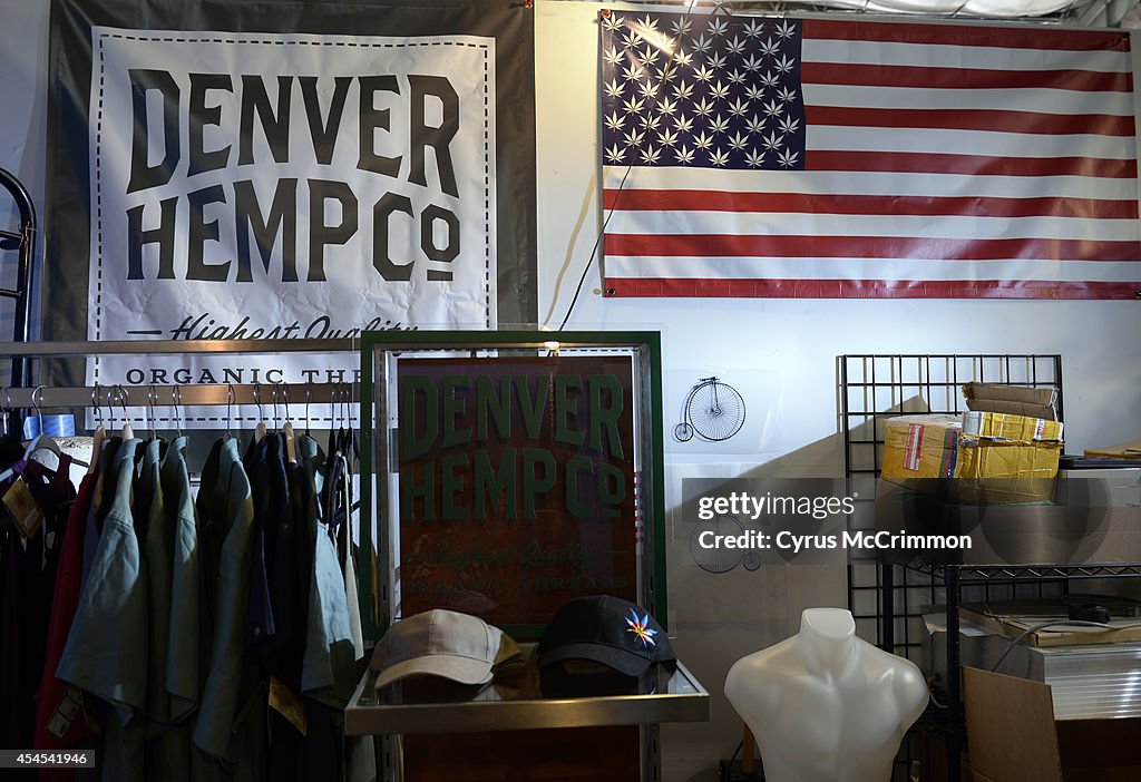 Denver Hemp Co. studio is located at the Wazee Union in Denver...