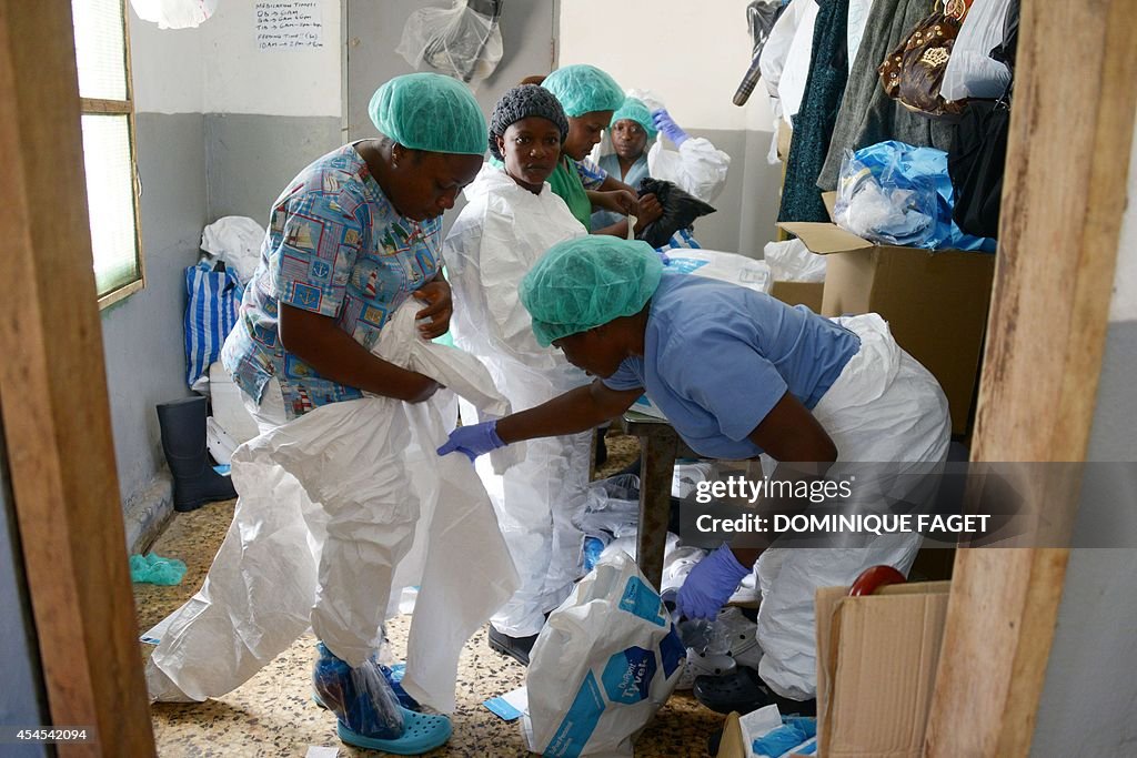 LIBERIA-WAFRICA-HEALTH-EBOLA