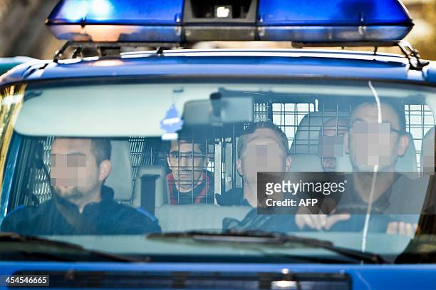 Michel Lelievre arrives for the hearing of the appeals court regarding his detention on December 9, 2013 at the Brussels' justice palace. Lelievre...