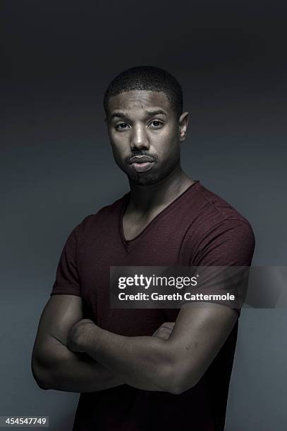 Michael B Jordan during a portrait session at the 10th Annual Dubai International Film Festival held at the Madinat Jumeriah Complex on December 9,...