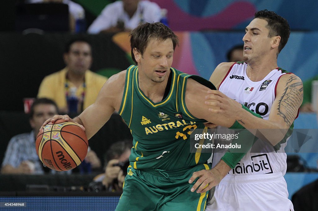 Australia v Mexico - 2014 FIBA Basketball World Cup