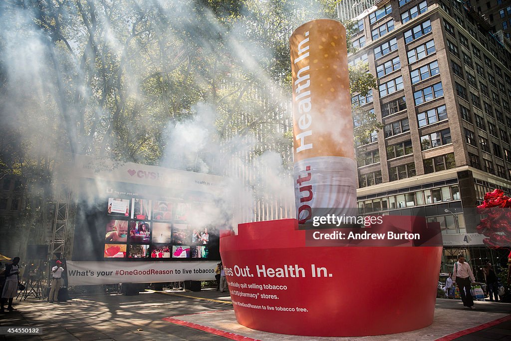 CVS Announces It's Not Selling Any Tobacco Products A Month Earlier Than Expected