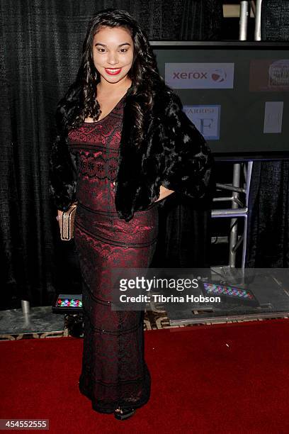 Katherine Alrear attends the CNN 's 'A New Way of Life Reentry Project' 15th annual fundraising gala at Omni Los Angeles Hotel on December 8, 2013 in...