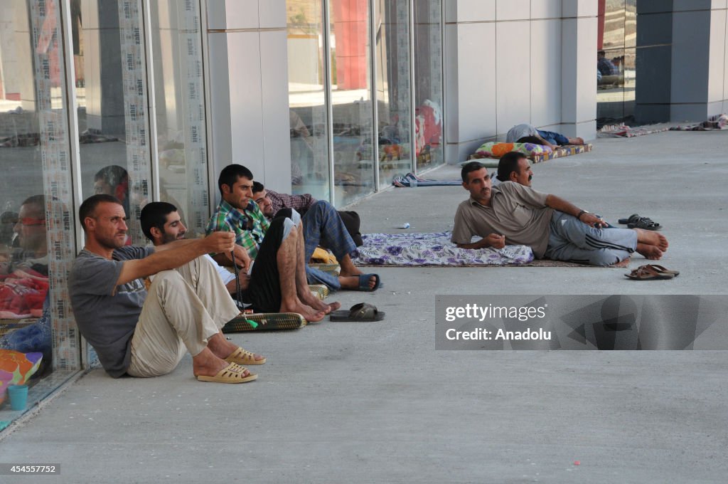 Iraqi Yezidis placed to Mardin Bus Terminal