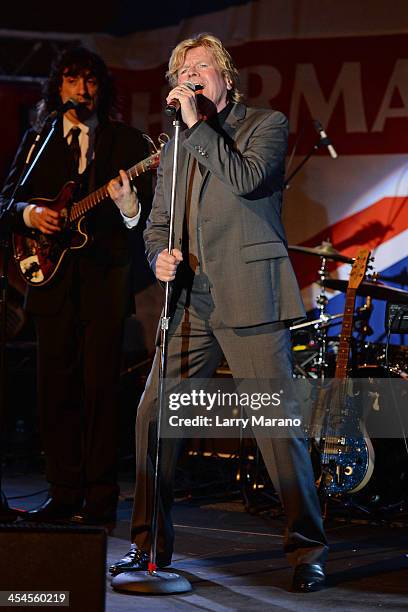 Peter Noone of Herman's Hermits performs at Magic City Casino on December 8, 2013 in Miami, Florida.