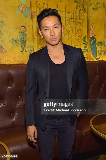 Fashion designer Prabal Gurung attends the New York Times Vanessa Friedman and Alexandra Jacobs welcome party on September 3, 2014 in New York City.