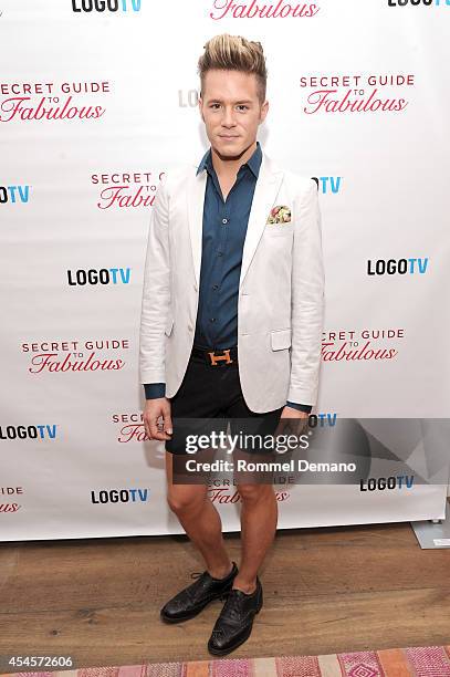 Theodore Leaf, Entertainment Expert for Glamour attends the Logo TV Premiere Party for " Secret Guide To Fabulous" with Kelly Ripa & Mark Consuelos...