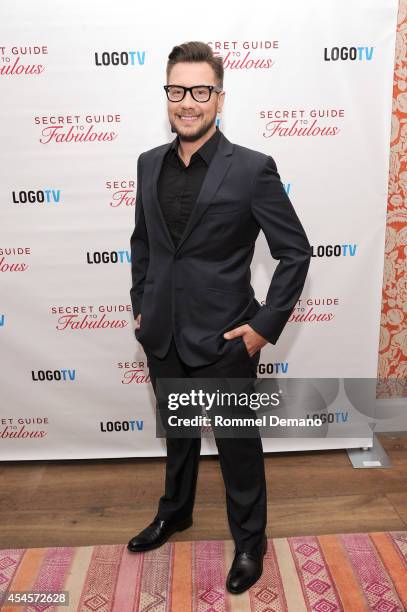 Rob Younkers, Fashion and Style expert attends the Logo TV Premiere Party for " Secret Guide To Fabulous" with Kelly Ripa & Mark Consuelos at Crosby...