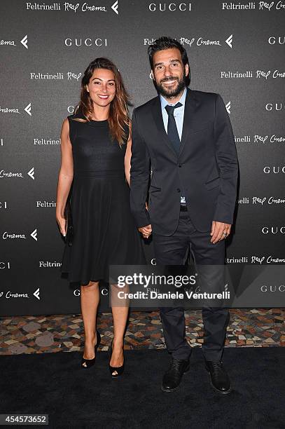 Edoardo Leo and Laura Marafioti attend The Space Movies - Universal Pictures Italia, Feltrinelli Real Cinema And Gucci Present The Italian Premiere...