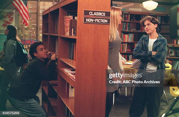An Affair to Forget" - Airdate: January 3, 1997. L-R: BEN SAVAGE;KRISTANNA LOKEN;RIDER STRONG