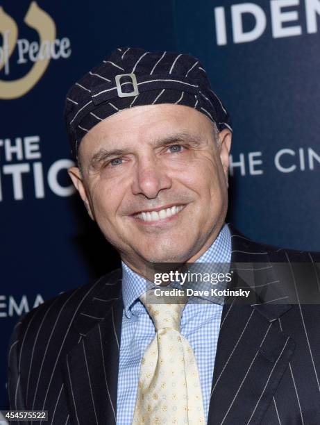 Actor Joe Pantoliano attends City Of Peace Films With The Cinema Society Host The World Premiere Of "The Identical" at SVA Theater on September 3,...