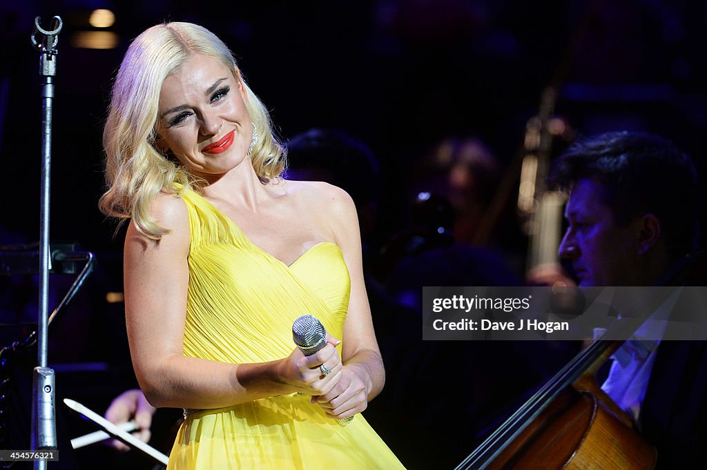 Exclusive: Katherine Jenkins Performs At The Royal Albert Hall