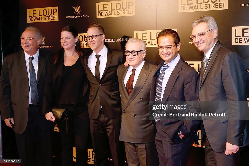 'The Wolf of Wall Street' : Photocall At Cinema Gaumont Opera Capucines