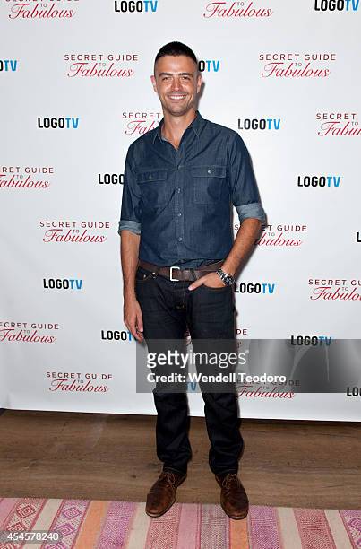 John Gidding attends the "Secret Guide To Fabulous" Premiere Party at the Crosby Hotel on September 3, 2014 in New York City.