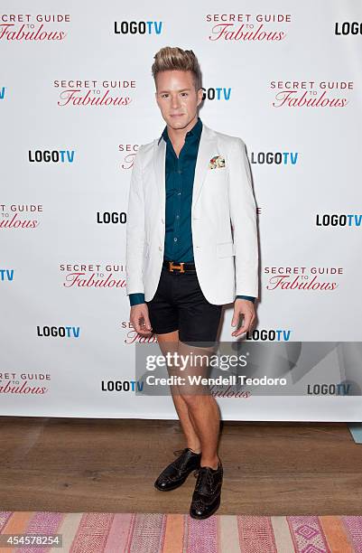 Theodore Leaf attends the "Secret Guide To Fabulous" Premiere Party at the Crosby Hotel on September 3, 2014 in New York City.