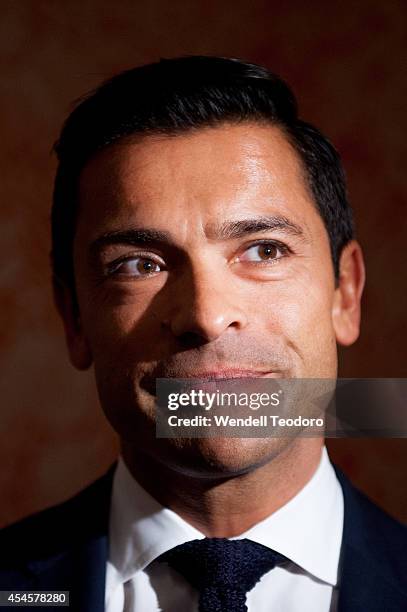 Mark Consuelos attends the "Secret Guide To Fabulous" Premiere Party at the Crosby Hotel on September 3, 2014 in New York City.