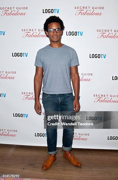 Jordan Carlos attends the "Secret Guide To Fabulous" Premiere Party at the Crosby Hotel on September 3, 2014 in New York City.