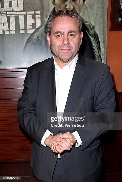 Polititian Xavier Bertrand on December 9, 2013 in Paris, France.