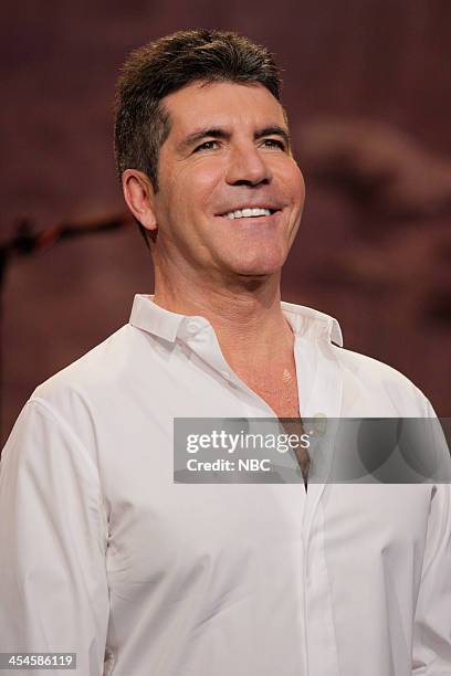 Episode 4578 -- Pictured: Simon Cowell on December 9, 2013 --