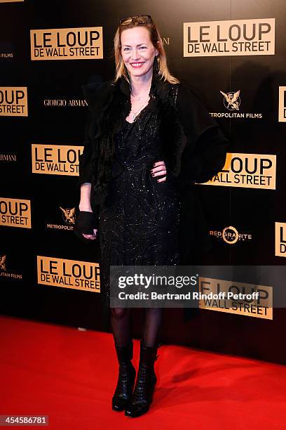 Actress Gabriel Lazure attends the photocall before the 'The Wolf of Wall Street' World movie Premiere at Cinema Gaumont Opera on December 9, 2013 in...