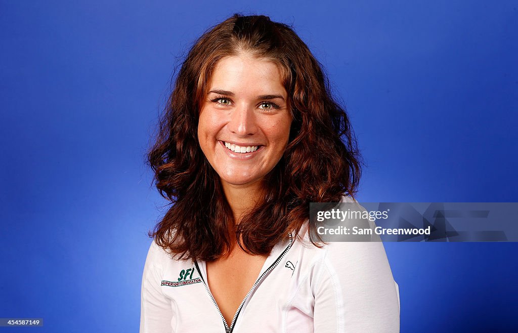 Anya Alvarez Anya Alvarez poses for a portrait at LPGA Headquarters on December 9