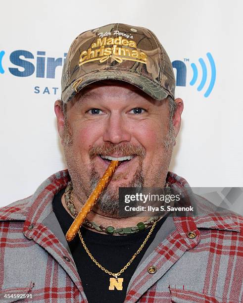 Comedian Larry the Cable Guy visits the SiriusXM Studios on December 9, 2013 in New York City.