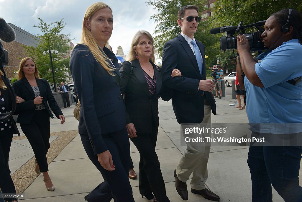 Jury deliberations in the federal corruption trial of former Virginia Governor Bob McDonnell and his wife Maureen in Richmond, VA.