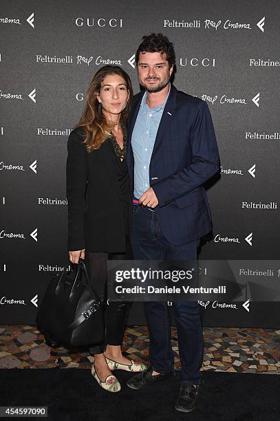 Luca Dotti and Domitilla Dotti attend The Space Movies - Universal Pictures Italia, Feltrinelli Real Cinema And Gucci Present The Italian Premiere Of...