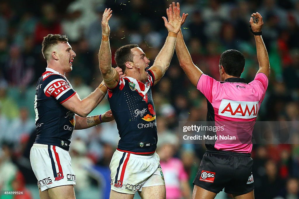 NRL Rd 26 - Roosters v Rabbitohs