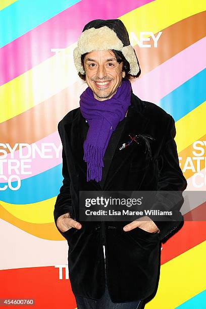 Paul Capsis arrives at the Sydney Theatre Company 2015 Launch on September 4, 2014 in Sydney, Australia.