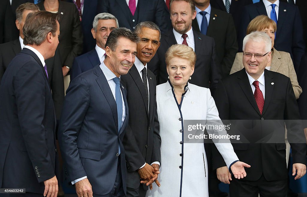 World Leaders Attend The North Atlantic Treaty Organization (NATO) Summit